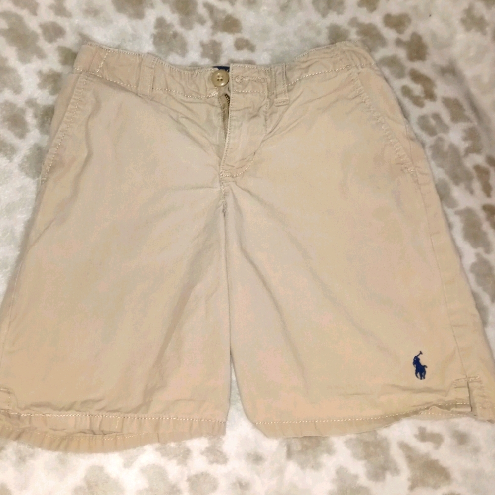 Little boy khaki shorts